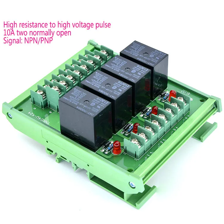 4 channel relay module 4 channel module driver board output amplifier