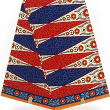 Горячая африканская ткань для платья африканская восковая печать ткань tissus воск ткани для пэчворка 6 ярдов хлопок ткань HH-B71