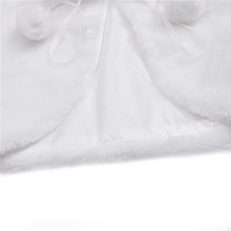 Весеннее белое/цвета слоновой кости детское свадебное пальто для девочек вечернее платье подружки невесты с длинными рукавами и искусственным мехом на день рождения, Вечерние Платья с цветочным рисунком
