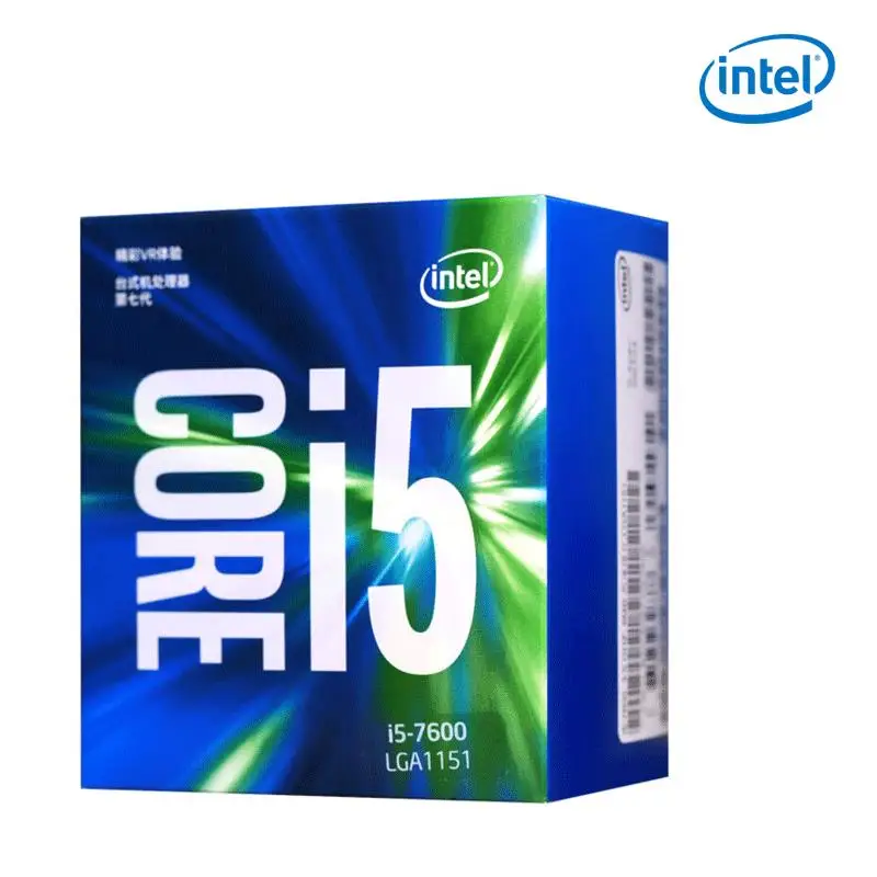 Процессор Intel/Intel I5 7600 семь поколения cpu в штучной упаковке LGA 1151 совместимая материнская плата B250