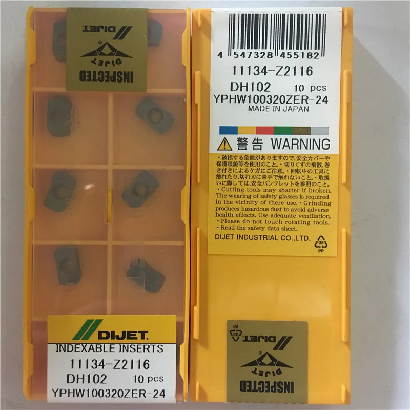 Buy YPHW100320ZER 24 DH102 original DIJET carbide