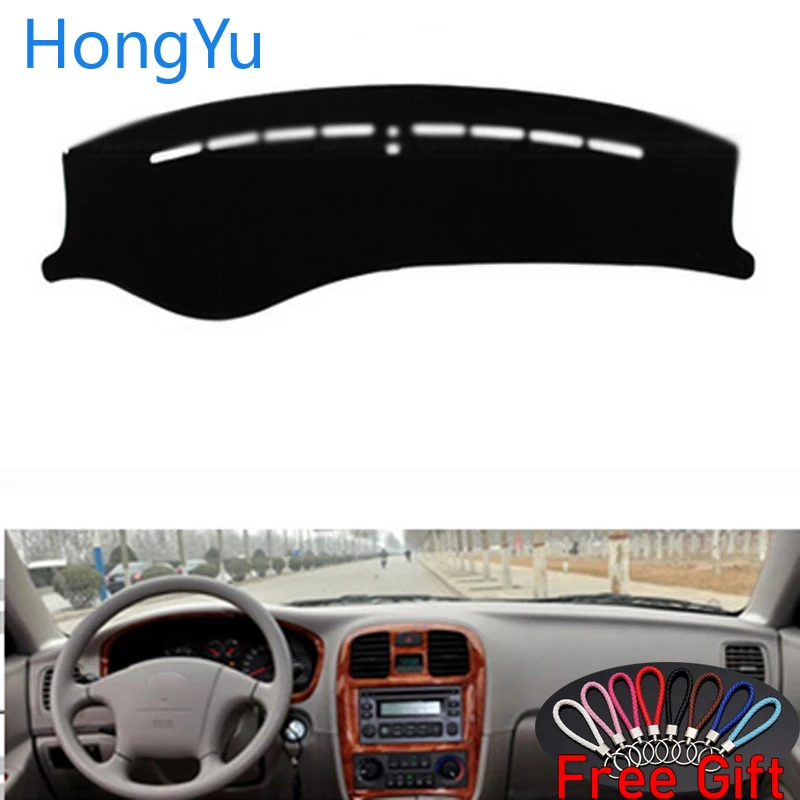 Для hyundai Sonata Sonica 2004-2009 аксессуары для интерьера авто Приборная панель автомобиля крышка Даш коврик для рисования коврик для ковра dashковрик анти-УФ коврики