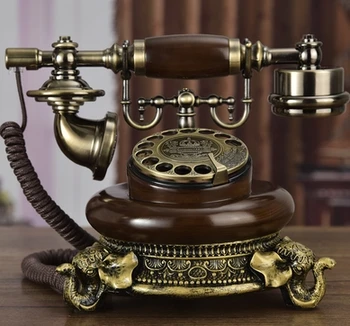 

Classical Brand antique telephone vintage rotating Dial numbers fixed telephone