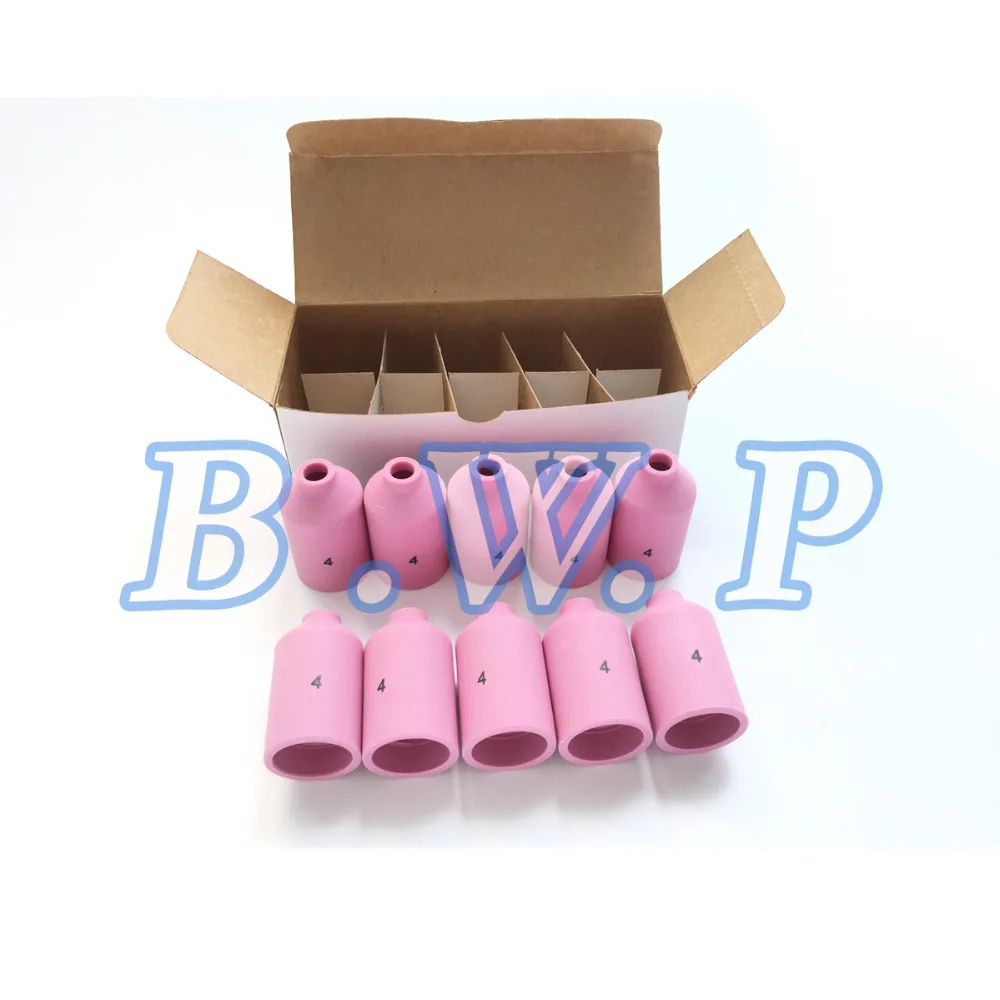 10 шт. газовая линза алюминиевая насадка 54N18 #4 подходит для WP PTA DB 17 18 26 серии Tig
