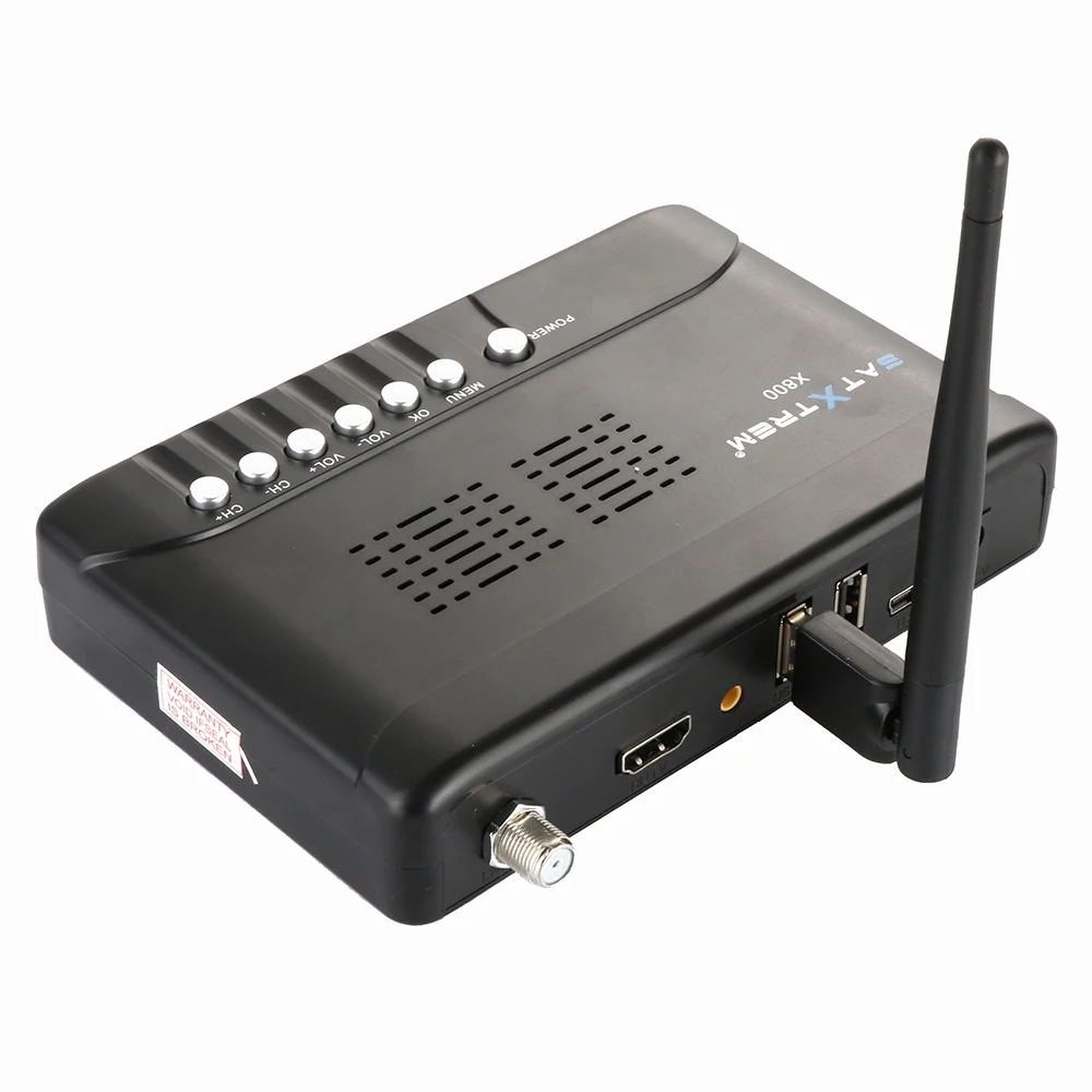 Satxtrem X800 HD спутниковый ТВ приемник с Wifi MT7601 DVB S2 Цифровой Full HD 1080P Поддержка Cccam тюнер ТВ приемник