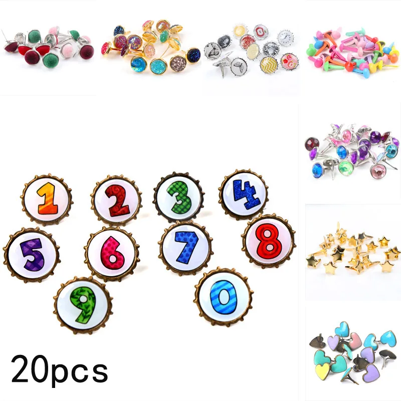 

Mix Butterfly Flower Leaf Shape Rhinestone Studs And Spikes For Clothes Round Square Brads Scrapbooking Embellishment Fastener