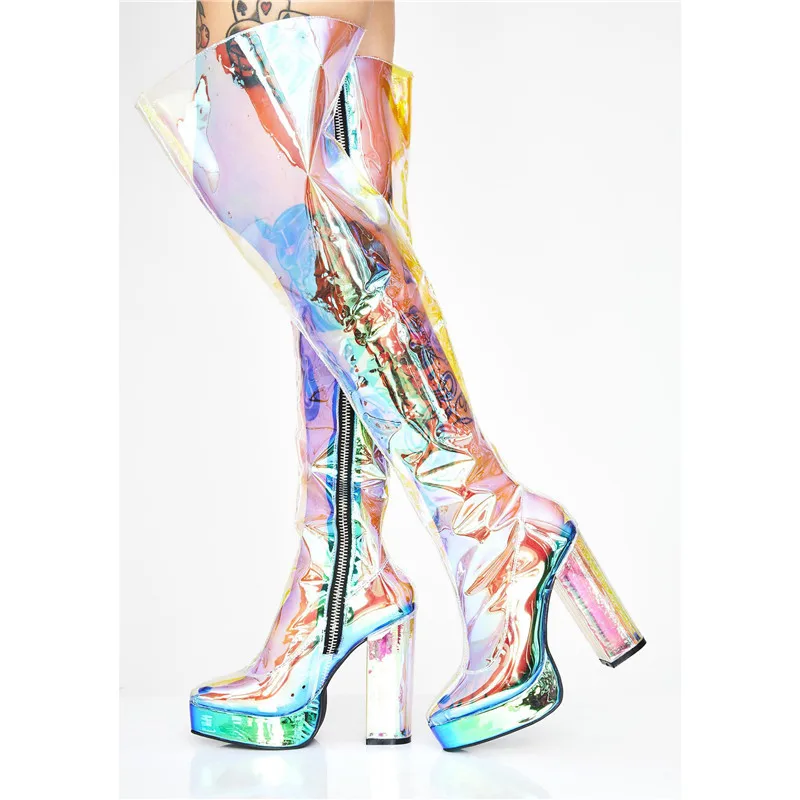 luxury thigh high boots