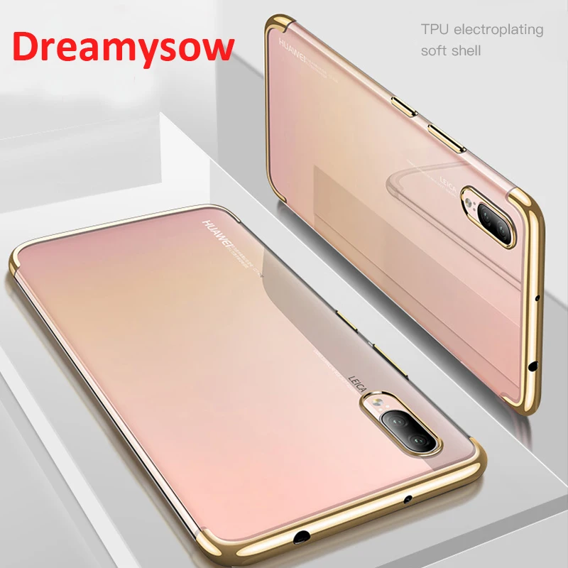 

Soft TPU Cover Case For Huawei Mate 20 P20 Lite Mate 10 Pro P10 P9 V10 Transparent Shell For Honor 8X 7X 9 Luxury Fashion Case