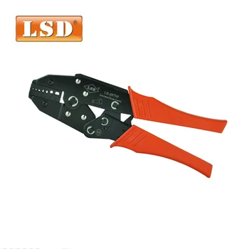 LS-26TW hand operated crimping tool for twin cord end terminal,twin sleeve crimping plier 2*0.5-6mm2 1
