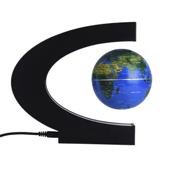 

School Supplies Levitation Anti Gravity Globe Magnetic Floating Globe World Map Teaching Resources Home Office Desk Decoration