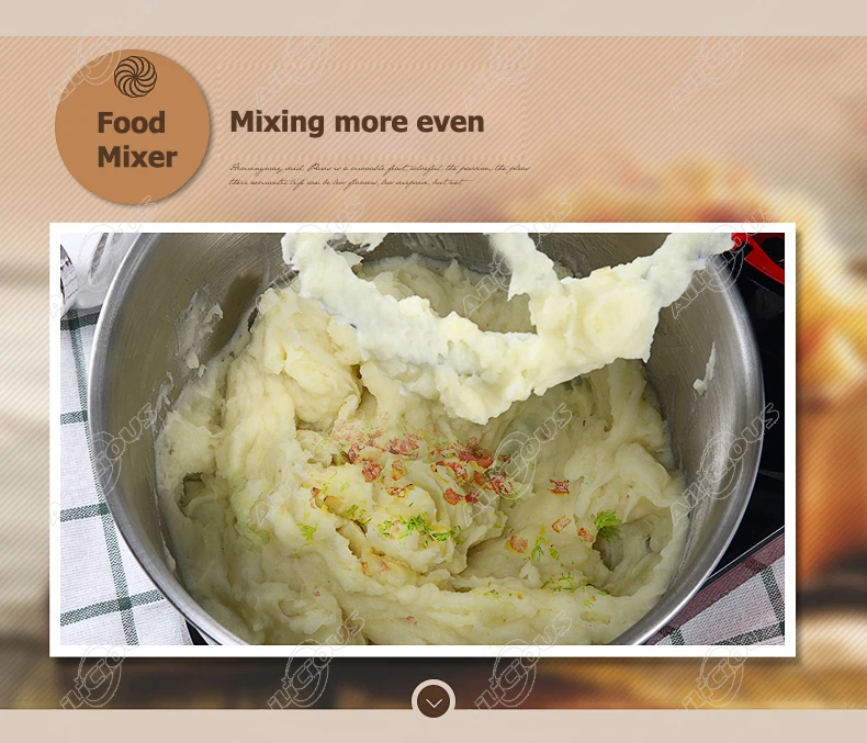 Best SL-B7/10 Electric Planetary Stand mixer Kitchen With Hook Food Mixer Food Processor Stainless Steel blender mixer Dough Mixer 21