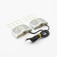 2X светодиодный подсветка двери автомобиля с логотипом автомобиля приветственная лампа авто лазерный проектор светильник для BMW Mercedes Nissan Ford Honda Toyota SKoda Kia Mazda