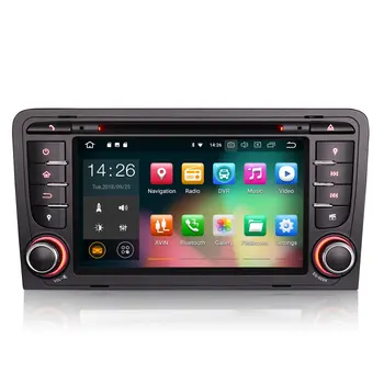 

7" Android 9.0 OS Car DVD Multimedia GPS Radio for Audi A3 2003-2012 & S3 2006-2012 & RS3 2011-2012 with Split Screen Support