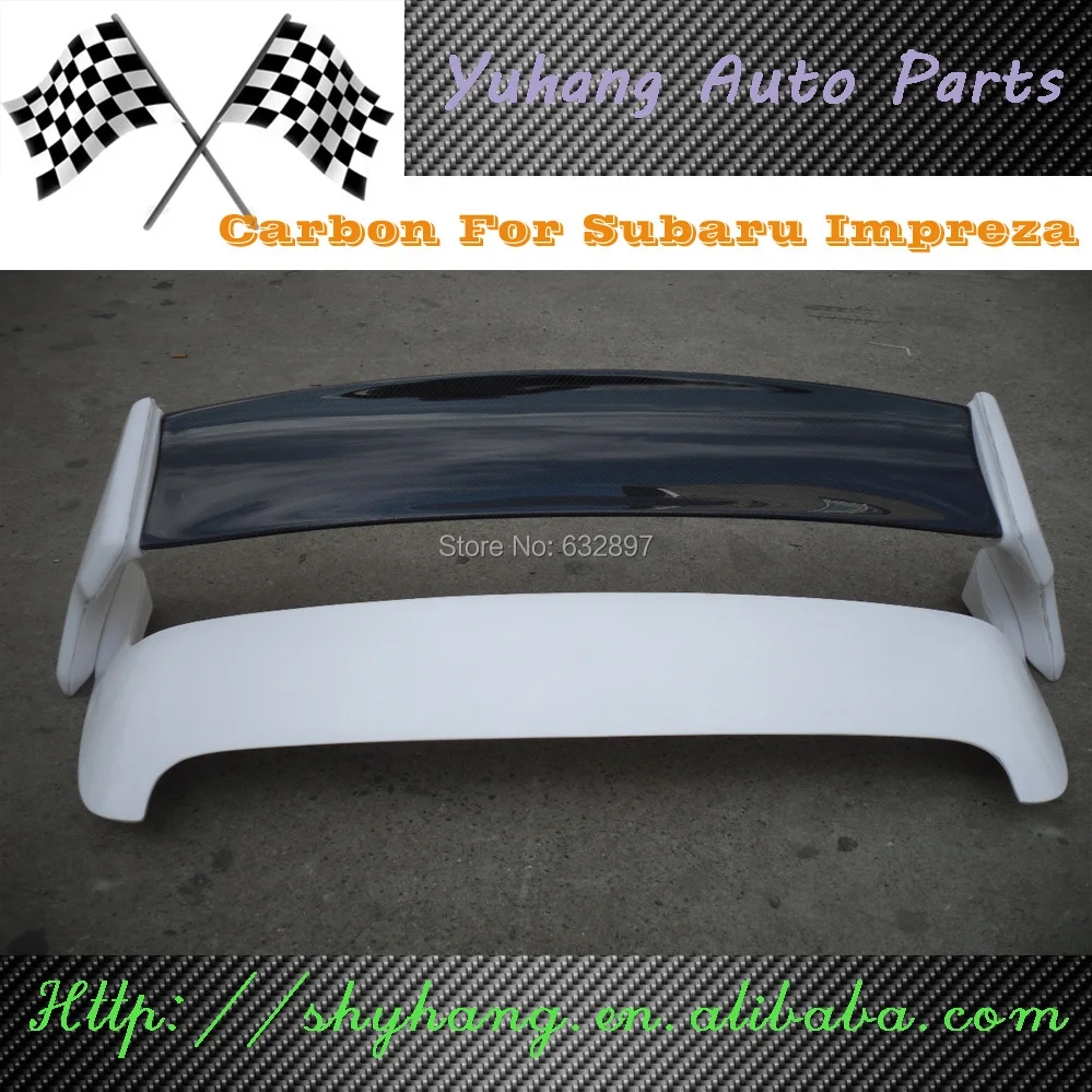 

Auto Parts- Carbon Fiber Blade for 2008-2010 Impreza GRB WRX STI Varis Style Rear Spoiler (Carbon Blade ONLY)