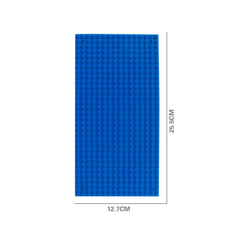 Для опорных плит, кирпичные опорные пластины, Display16* 32 точки, пластиковые брендовые модели, строительные блоки, строительные игрушки для фигурок - Цвет: Синий