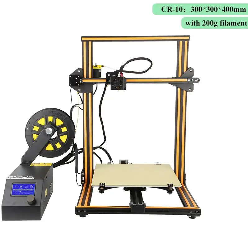 CR-10S 4S 5S/CR-10Mini CR-10 3D-принтеры DIY Kit вариант большого размера двойной Z стержень датчик накаливания/обнаружения резюме Мощность Off Creality 3d - Цвет: CR-10 n 200g