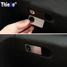 Автомобильный ящик для хранения перчаток замок переключатель Крышка отделка Декоративная рамка Крышка для Mercedes BENZ W204 W212 W218 C E GLK CLS класс