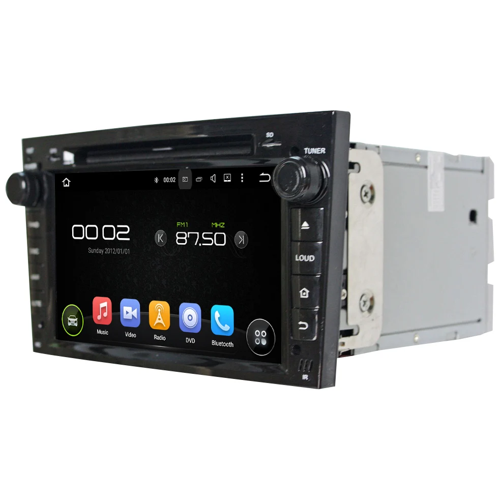 Top Quad Core Android 5.1 1024X600 Car DVD for Opel Antara Astra H G Combo Corsa Zafira B Vectra C D Meriva Vivaro Radio GPS Stereo 1