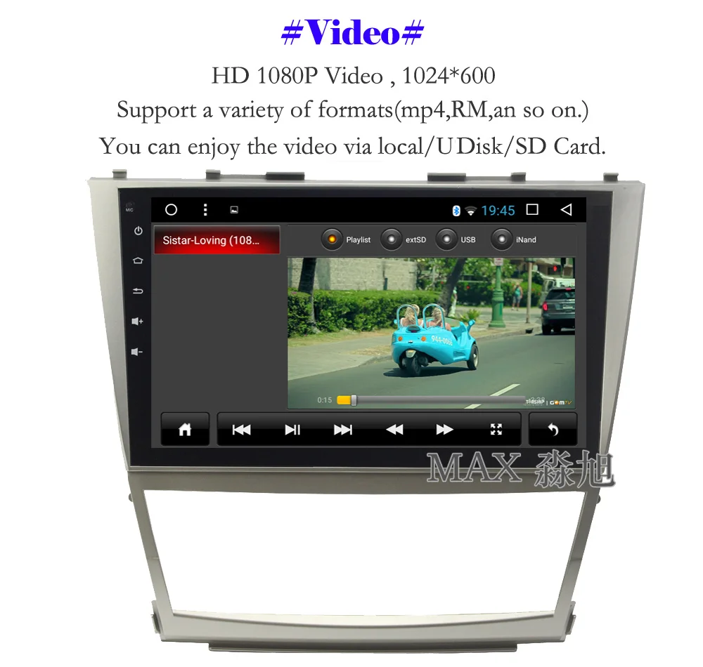 Best MAX GPS Navigation System Android 8.1 2G 32G Car DVD Player for Toyota Camry 2006 2007 2008 2009 2010 2011 Car Radio BT 4G WiFi 6