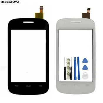 

RTBESTOYZ high quality 3.5" For Alcatel One Touch POP C1 OT4015 4015 4015X Touch Screen Digitizer Sensor Front Glass Lens panel