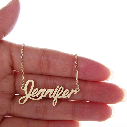 Jennifer necklace gold Clearance