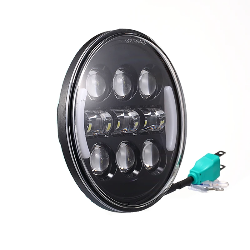 DOT 5 75 &quotКруглый налобный фонарь 3/4 проектор светодиодные фары для XG XL XR Dyna Iron 883