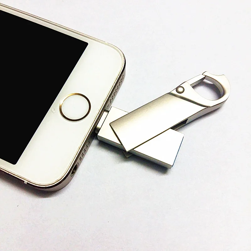 Достаточно i Flash Drive 32 Гб 64 микро Usb флеш накопитель Lightning/Otg флэш для iPhone 7/6 Plus/ipad/iphone