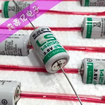 

5PCS Imported original French lithium sulfur LS14250 3.6V disposable non-rechargeable lithium battery with pin