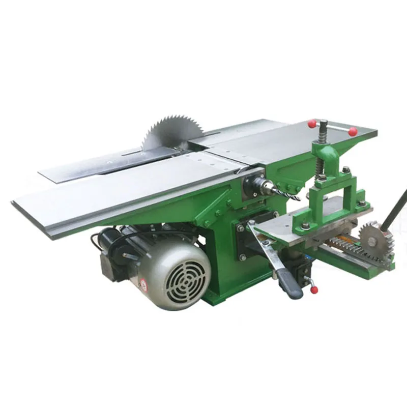 Электрический Настольный строгальный станок, многофункциональный деревообрабатывающий станок