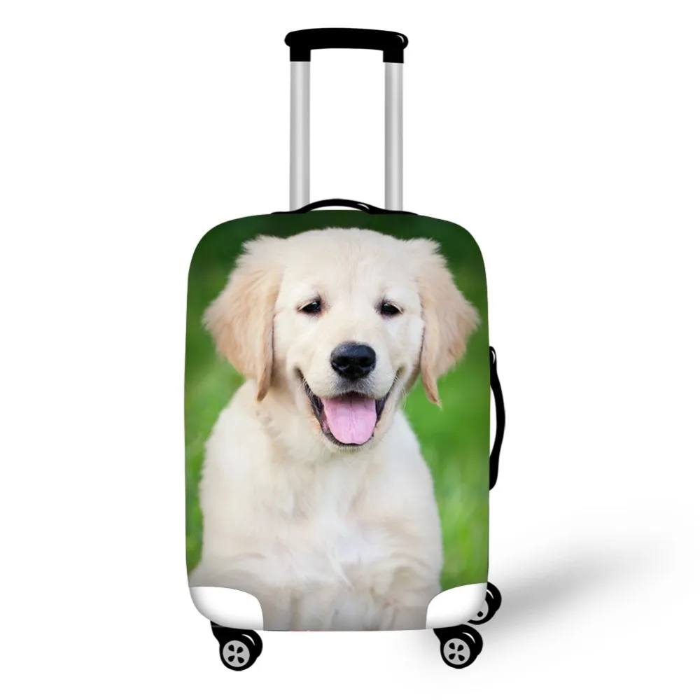 Hot Fashion Travel Dog print Luggage Cover Protective Suitcase cover