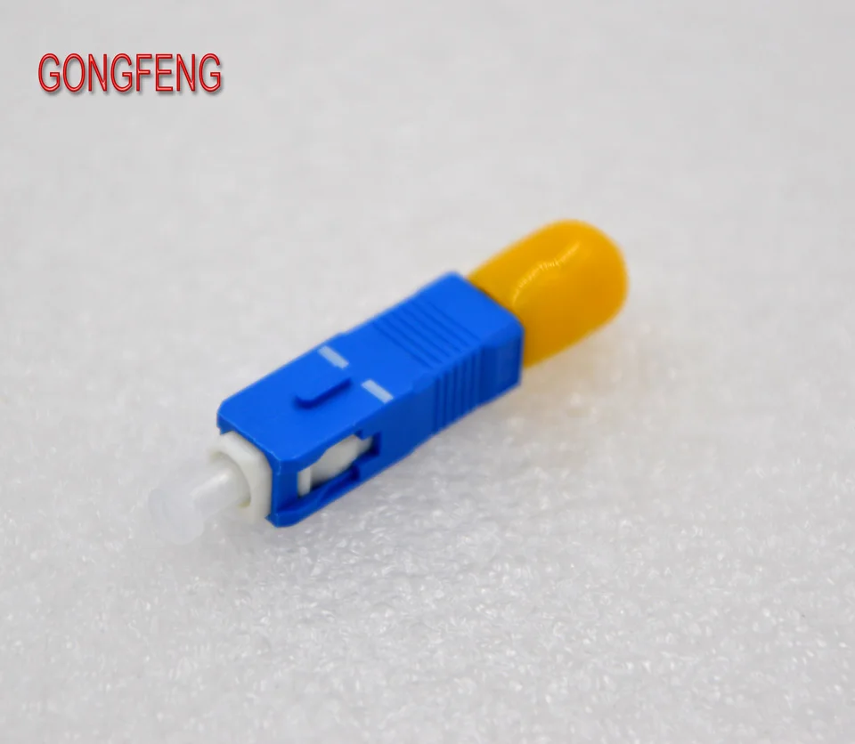 GONGFENG 10 шт. новый оптический волоконный соединитель одномодовый ST/ UPC К SC/UPC фланец