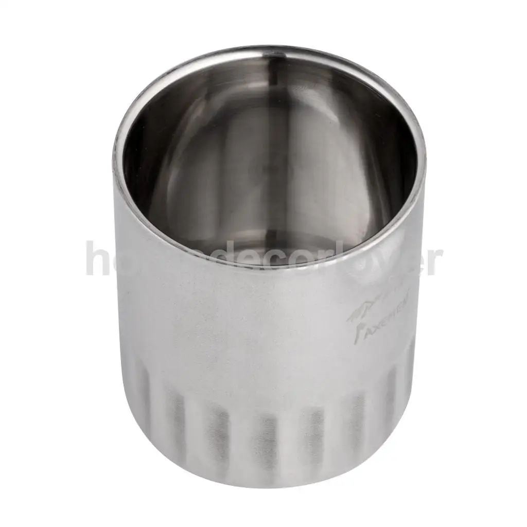 180ML / 120ML Double Wall Stainless Steel Insulated Coffee Drink Tea Hot Water Camping Cup Hiking Picnic Home Office Travel Mug