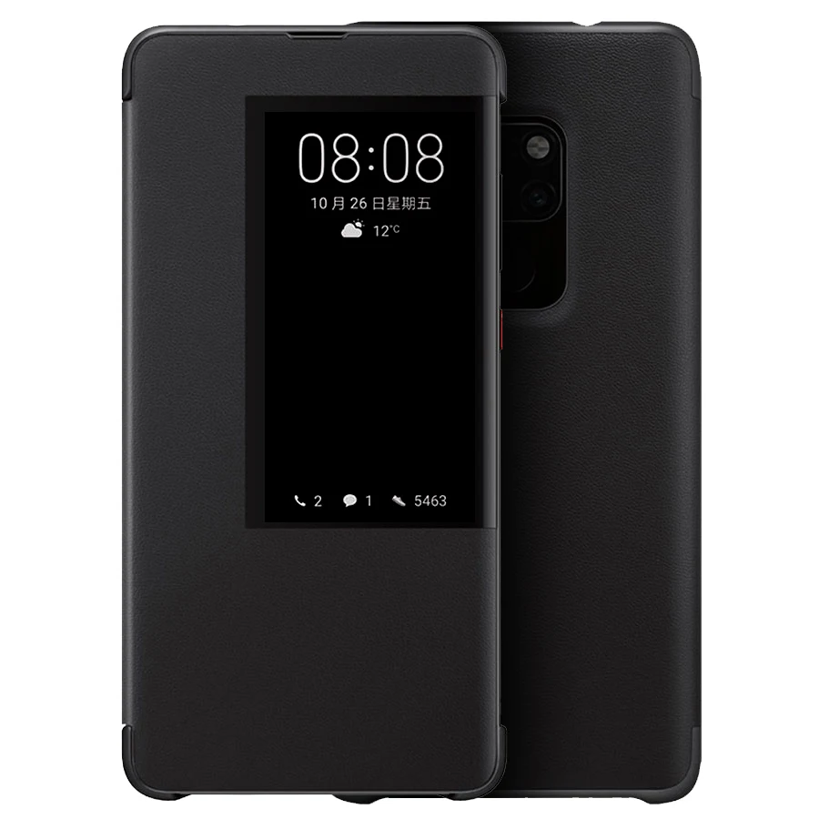

For Huawei Mate 20 pro X Official Original Smart View Window Flip Leather Protect Cover Phone case For Mate20 Pro X