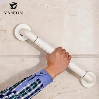 

Yanjun Shower Handrail Standard Plastic Grab Bar Bathroom Railing Anti-slip Trapleuning Bathtub Accessories White YJ-2021