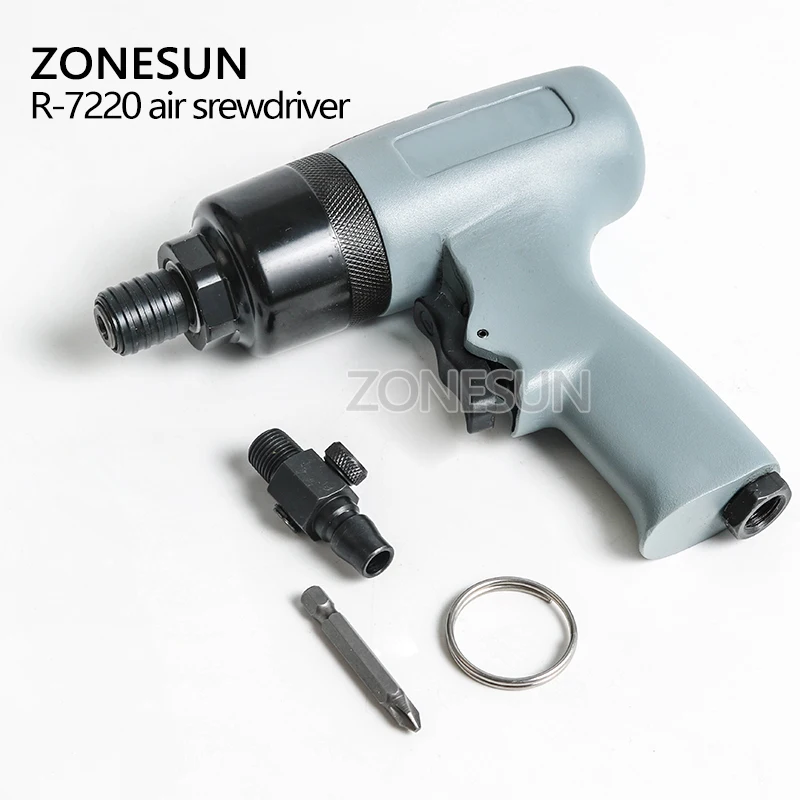 ZONESUN R 7220 10 мм пневматические инструменты Пневматическая отвертка мощные двойной