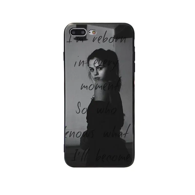 Чехол из ТПУ MaiYaCa Selena Gomez Marie для iphone X XS XR Max 8 8plus 7 7plus 6s plus 6 6plus|Чехлы-накладки| |
