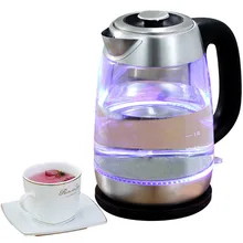 Электрический чайник, Отопление, стекло, Бытовая Автоматическая мощность, небольшой вареный чай 304 из нержавеющей стали, глиняный горшок