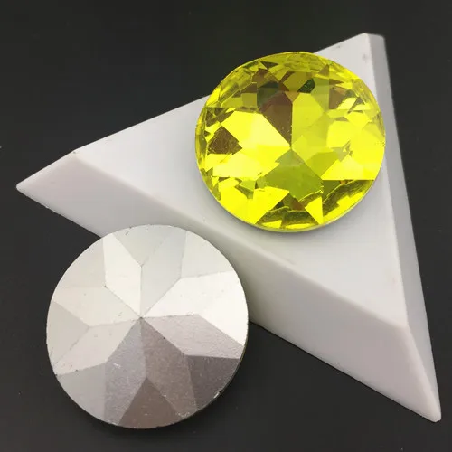 All Sizes Colors 8 10 12 14 16 25 27 mm Round Baoshihua Glass Crystal Stone Pointed back High Quality Flat Top Rhinestone 