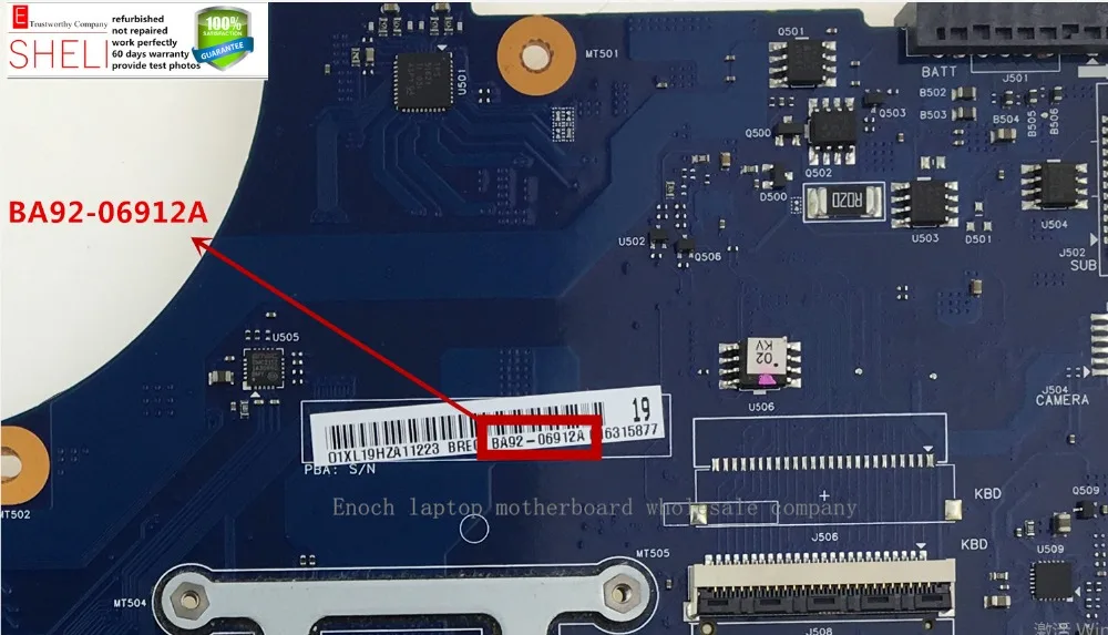 BA41 01218A 01219A BA92 01220A для samsung R540 R580 Материнская плата ноутбука PGA989 intel HD graphic MOUGOL