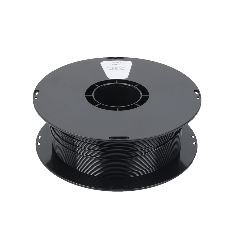 Materiais de Impressão Pla para Impressora Petg Filamento Novos Milímetros 1 kg - 2.2lbs Cor Preta vs Abs 3d Caneta 1.75 5 Computador e Escritório