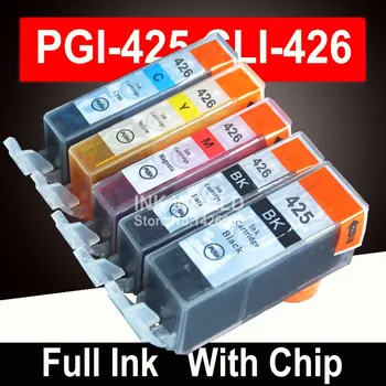 

For Canon Pixma IX6540 MG5140 MG5240 MG5340 MX884 MX894 MX714 IP4840 IP4940 Printer Cartridge Ink PGI-425 CLI-426 PGI425 5C