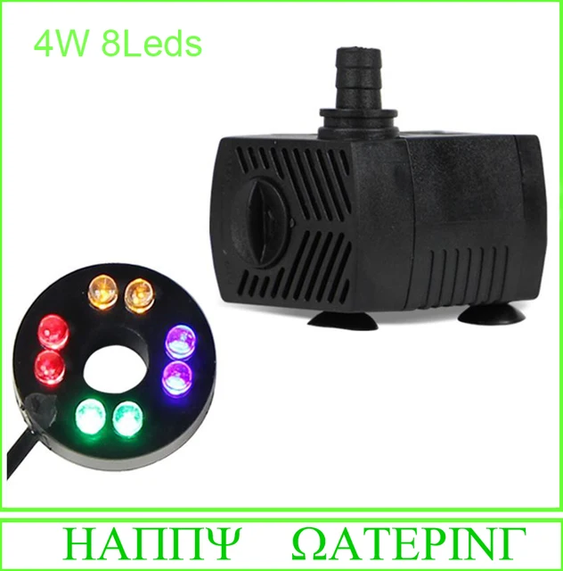 8 LEDS 4 W Aquarium Waterpomp Fall Hydrocultuur Dompelpomp Aquarium ... 8 LEDS 4 W Aquarium Waterpomp Fall Hydrocultuur Dompelpomp Aquarium ...