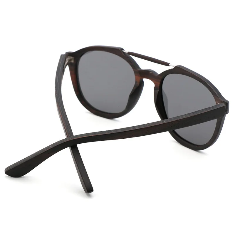 Новые ретро деревянные солнцезащитные очки для путешествий поляризационные солнцезащитные очки UV400 большие очки
