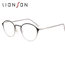 LianSan Модные Винтажные титановые очки для чтения кошачий глаз для женщин и мужчин Унисекс Роскошные брендовые дизайнерские очки для дальнозоркости L5212