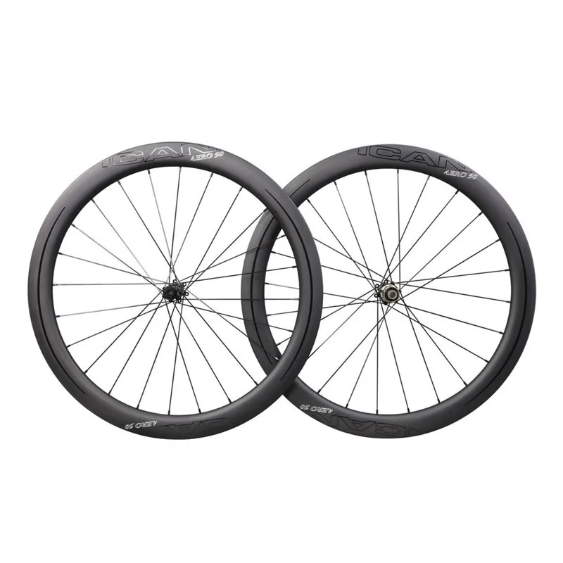 

2019 new type aero carbon T800&T700 50C bicycle road disc brake wheelset