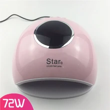 72 Вт Сушилка для ногтей 33 светодиодный s двойная светодиодная УФ-лампа для ногтей для всех гель-лаков отверждаемый светильник 10Ss/30 s/60 s/99 s таймер ЖК-дисплей УФ-лампа для ногтей