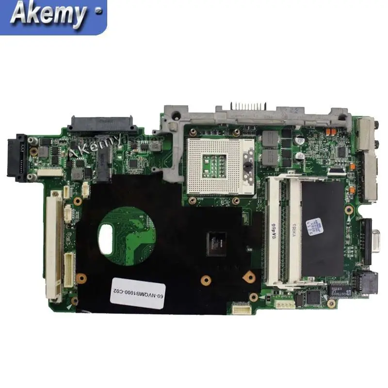 AKemy всеобщая материнская плата + 1 ГБ GT220M Видеокарта VGA для ASUS k51io K61IC K70IO X66IC K61IC K70IC X70IC материнская плата для ноутбука