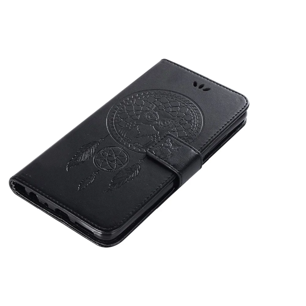KAILYON New For xiaomi redmi note 7 Leather Case Flip Magnetic Wallet Stand Pattern Owl Phone Case For xiaomi redmi note 7