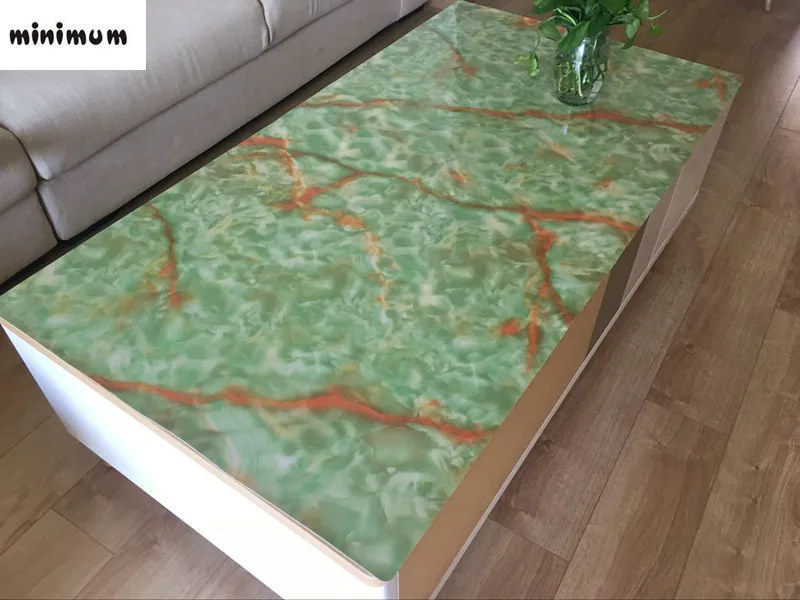 New PVC Imitation marble Table mats Plastic tablecloth Crystal plate