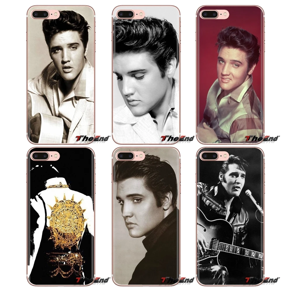 Soft Transparent Case Cover popular Musician Elvis presley For iPod Touch Apple iPhone 4 4S 5 5S SE 5C 6 6S 7 8 X XR XS Plus MAX |